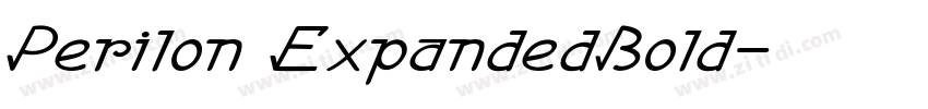 Perilon ExpandedBold字体转换 Perilon ExpandedBold字体转换